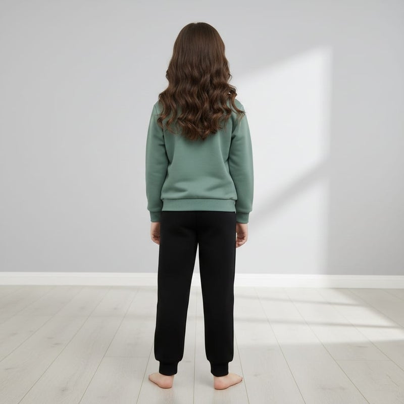 Viel Innate Stylish Pista Sweatshirt and Track Pants for Girls - Image 3